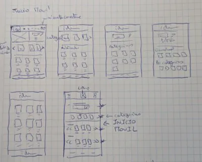 imagen de esquema de papel del sitio web de presupuesto