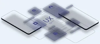 imagen de la página de inicio del sitio web, diseño UX y web