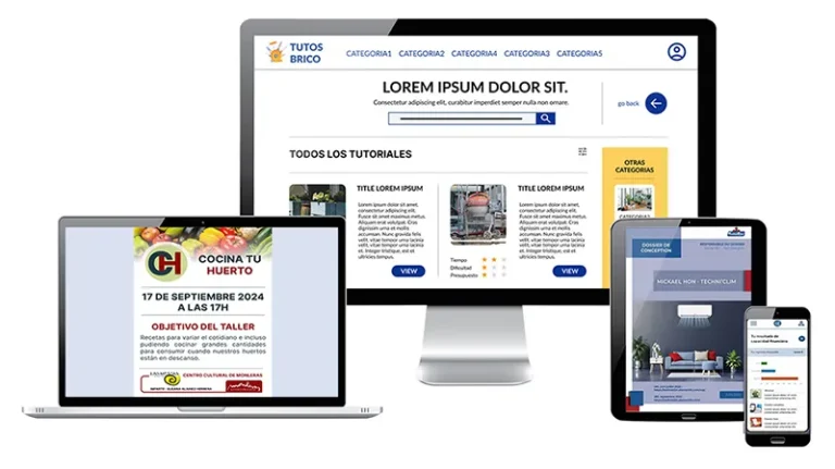imagen de la pagina de inicio categaria portfolio para el sitio web de designer WEB | UX | UI